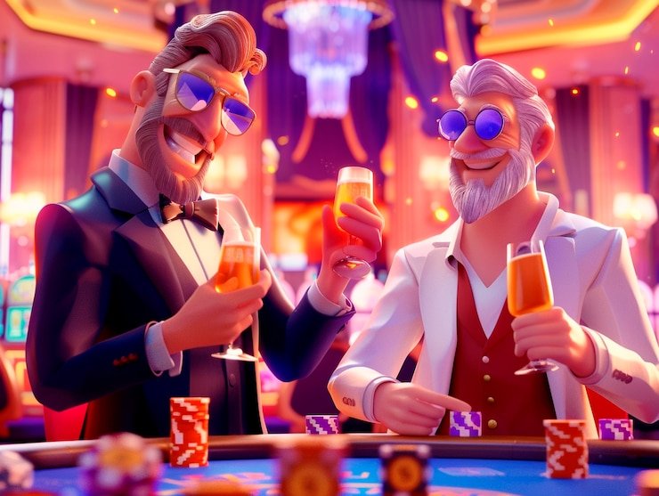 Pemain menikmati berbagai pilihan permainan live casino dengan layanan bantuan profesional